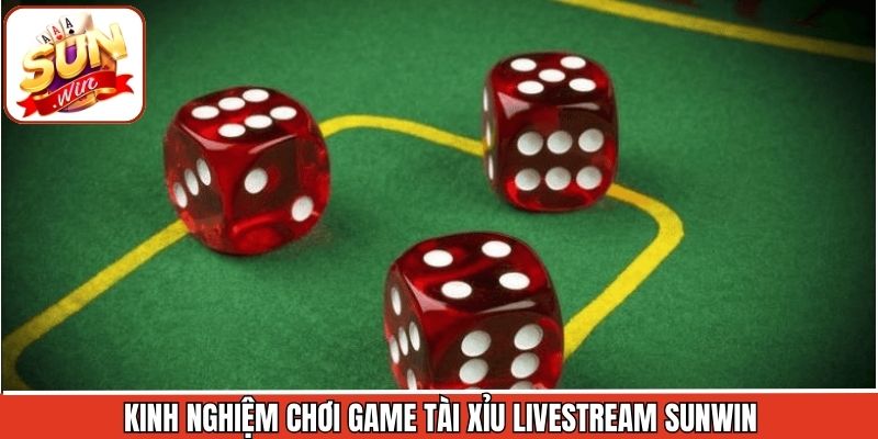 Chiến lược dự đoán tài xỉu livestream Sunwin thắng khủng